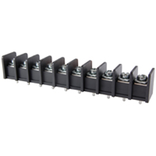 Terminal Block Barrier 10 Pole 11.00mm Pitch 300V 25A PC Mount ...