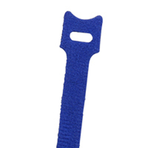 Hook And Loop Tie 8 Inch Length Blue 10/pack - Nutech